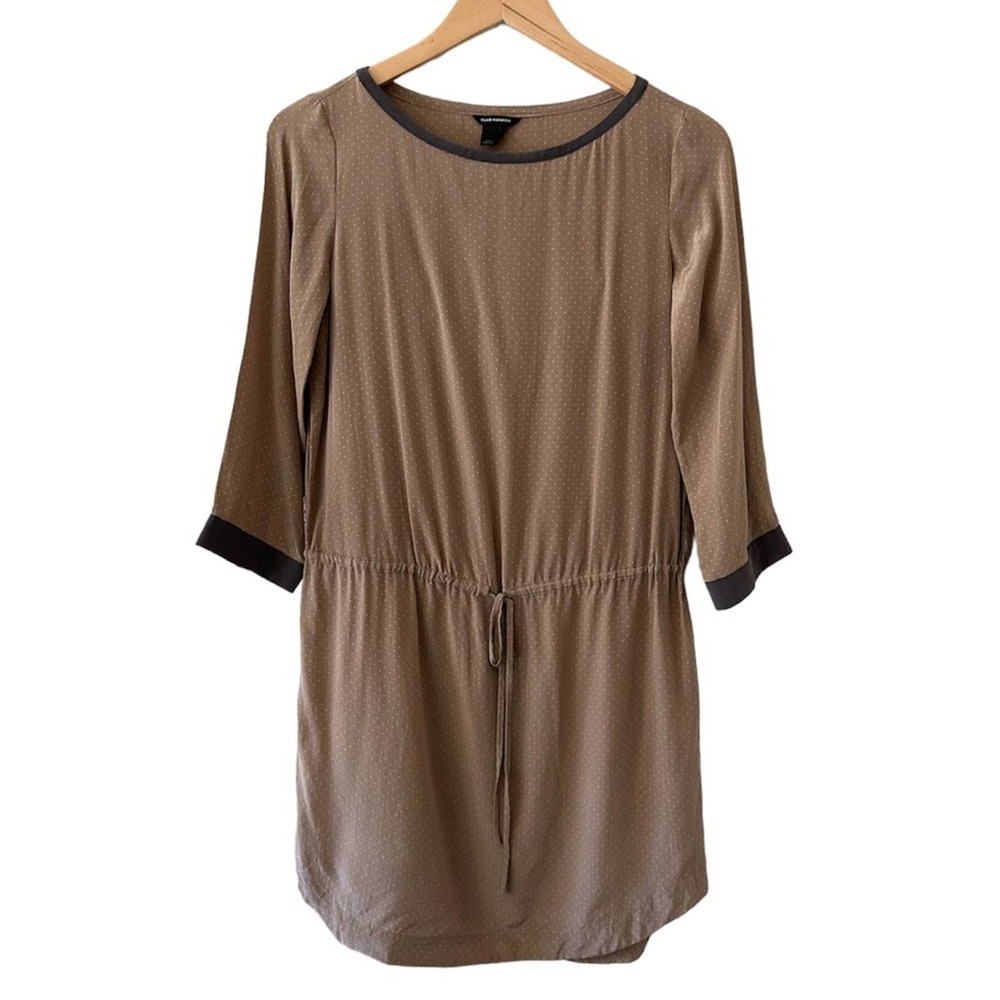Club Manaco Drawstring Silk Casual Dress Women’s size 00